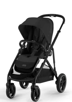 Outlet Kinderwagen 'Gazelle S' Black / Moon Black Kinder Kinderwagen|Geschwisterwagen