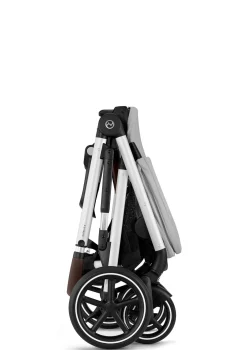 Hot Kinderwagen 'Gazelle S' Silver / Lava Grey Kinder Kinderwagen|Zwillingswagen