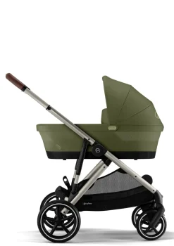 Online Kinderwagen 'Gazelle S' Taupe / Moss Green Kinder Kinderwagen|Zwillingswagen