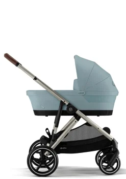 Clearance Kinderwagen 'Gazelle S' Taupe / Stormy Blue Kinder Kinderwagen|Zwillingswagen