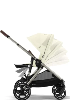 Outlet Kinderwagen 'Gazelle S' Taupe / Seashell Beige Kinder Kinderwagen|Zwillingswagen