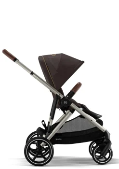 Sale Kinderwagen 'Gazelle S' Taupe / Chocolate Brown Kinder Kinderwagen|Zwillingswagen