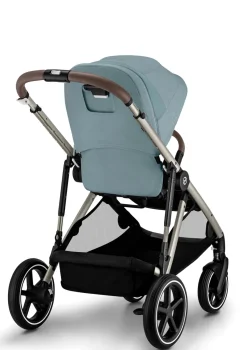 Discount Kinderwagen 'Gazelle S' Taupe / Sky Blue Kinder Kinderwagen|Zwillingswagen