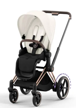 Discount Kinderwagen-Set 'e-Priam' (2025) Off White Kinder Kinderwagen|E-Kinderwagen