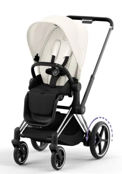 Discount Kinderwagen-Set 'e-Priam' (2025) Off White Kinder Kinderwagen|E-Kinderwagen