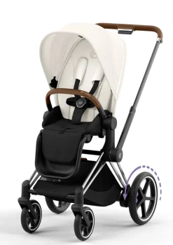 Discount Kinderwagen-Set 'e-Priam' (2025) Off White Kinder Kinderwagen|E-Kinderwagen