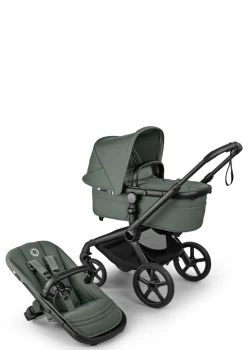 Sale Kinderwagen-Set 'Fox 5 Renew' Schwarz / Forest Green Kinder Kinderwagen|Kinderwagen-Sets