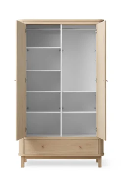 Discount Kleiderschrank 'Wood' 2-türig Kinder Kleiderschränke & Regale