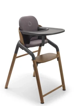 New Komplettes Hochstuhl-Set 'Giraffe' warmes Holz / Grau Kinder Kinderstühle & Kindertische|Hochstühle