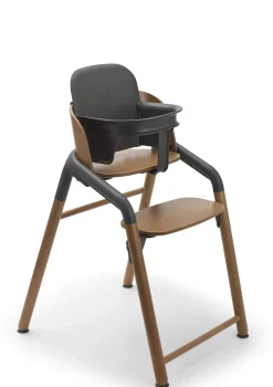 New Komplettes Hochstuhl-Set 'Giraffe' warmes Holz / Grau Kinder Kinderstühle & Kindertische|Hochstühle