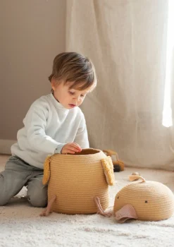 Outlet Korb 'Charlie the chicken' Kinder Aufbewahrung