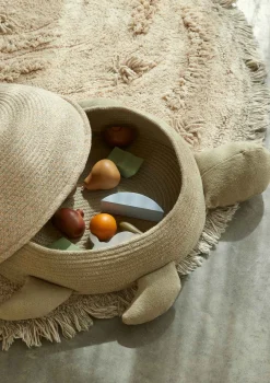 Hot Korb 'Mama Turtle' Green Kinder Aufbewahrung