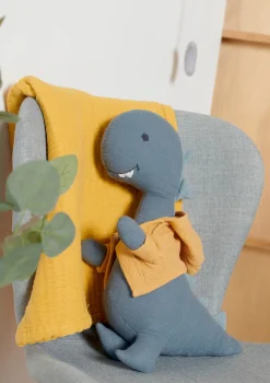 Sale Kuscheltier Musselin Dino Jade Grün Kuscheltiere