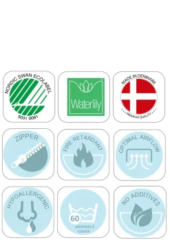 Discount Matratze 'ECO Luxury' weiß Kinder Matratzen|Hochbetten & Etagenbetten