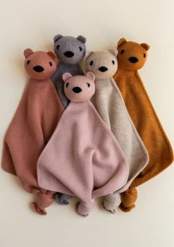 New Merino Schmusetuch 'Teddy Tokki' Schmusetücher|Schmusetücher
