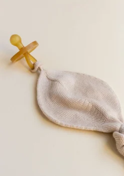 New Merino Strick-Schnullertuch 'Titi Comforter' Schmusetücher|Schmusetücher