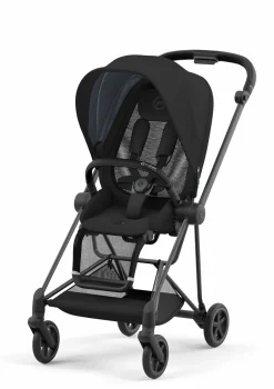 Mios 3.0 Buggy-Set Deep Black Kinder Kinderwagen|Kinderwagen-Sets