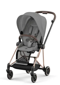 Best Mios Buggy-Set 'Conscious' Pearl Grey Kinder Kinderwagen|Kinderwagen-Sets