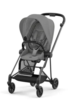 Best Mios Buggy-Set 'Conscious' Pearl Grey Kinder Kinderwagen|Kinderwagen-Sets