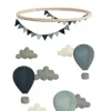Best Mobile 'Air Balloons/Pennants' Mix Blue Kinder Spieluhren & Mobiles|Spieluhren & Mobiles