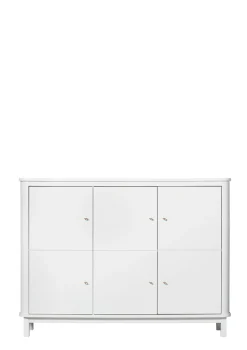 Online Multi-Schrank 'Wood' 3-türig weiss Kinder Living|Kleiderschränke & Regale