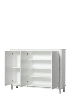 Online Multi-Schrank 'Wood' 3-türig weiss Kinder Living|Kleiderschränke & Regale