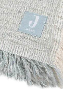 Best Musselin Decke 'Fringe Stripe' 120 x 120 cm Kinder Decken & Kissen|Decken & Kissen