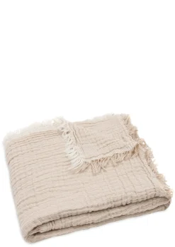 Online Musselin Decke Wiege 'Fringe Stripe' 100 x 75 cm Kinder Decken & Kissen|Decken & Kissen