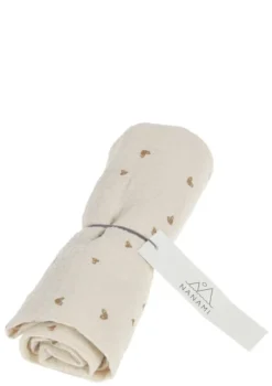 Best Musselin Mulltuch 'Heart' 135 x 100 cm Mulltücher|Mulltücher