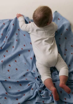 Clearance Musselin Mulltuch 'Swaddle Print Large' 120 x 120 cm Mulltücher|Mulltücher