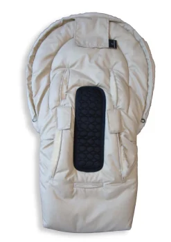 Discount Premium Lammfell-Fußsack für Babywanne & Kinderautositz Limited Edition dune-beige Kinder Fußsäcke|Zubehör Kindersitz