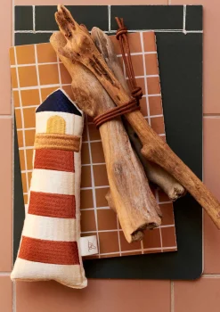 Sale Rassel Leuchtturm 'Klint' off-white/bunt Rasseln & Greiflinge