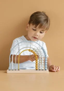 New Rechenschiebe-Regenbogen Abacus blue Lernspielzeug|Spielzeug