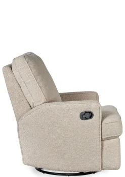 Discount Relax-Sessel 'Swivel & Gliding Recliner' mit manueller Liege-Funktion Teddy Taupe Kinder Stillen & Stillzubehör|Living