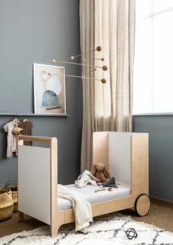 Best Schaukelndes Baby- und Kleinkindbett 120 x 60 cm Kinder Babybetten & Kinderbetten|Babybetten