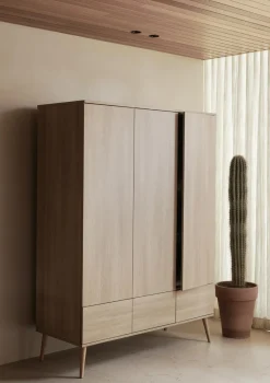 Schrank 'Flow' XL Honey Ash Kinder Jugendzimmer|Jugendzimmer