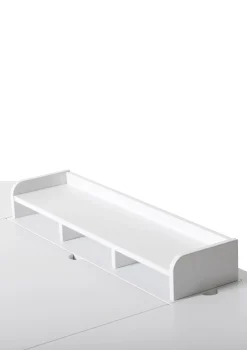 Clearance Schreibtisch 66 cm & Armlehnstuhl 'Wood' Weiß/Eiche Kinder Jugendzimmer|Jugendzimmer