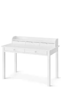 Schreibtisch hoch weiß handbemalt Kinder Schreibtische