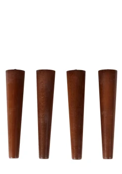 Set Möbelbeine 'Cocoon' Walnut Kinder Bettzubehör|Bettzubehör