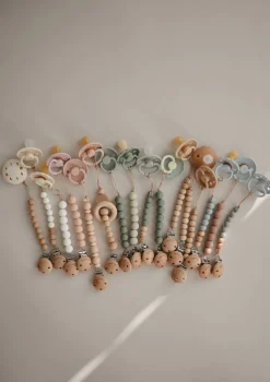 Hot Silikon Schnullerkette 'Hera' Sage Beruhigung