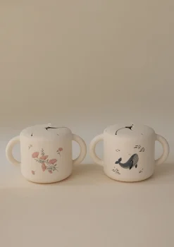 Silikon Snackbecher Kinder Kindergeschirr & Besteck