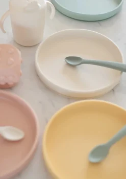 Discount Silikon Teller mit Saugnapf Kinder Kindergeschirr & Besteck