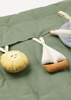 Hot Spieldecke 'Meri' Sailboats 90 x 120 cm Kinder Spielbögen & Spieldecken|Spielmatten & Spieldecken