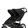 Hot Sportwagen 'Urban Glide 3 Double' Black Kinder Kinderwagen|Kinderwagen-Sets