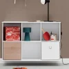 Outlet Standregal 'Wood' horizontal 3 x 2 / weiß mit Sockel Kinder Living|Jugendzimmer