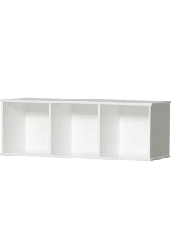 Outlet Standregal 'Wood' horizontal 3 x 2 / weiß mit Sockel Kinder Living|Jugendzimmer