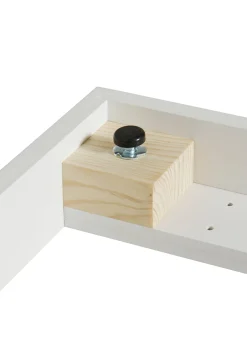 Online Standregal 'Wood' vertikal 2 x 5 / weiß mit Sockel Kinder Living|Jugendzimmer