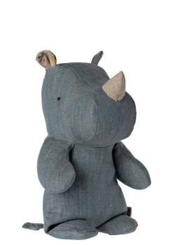 Outlet Stofftier 'Safari-Friends' Nashorn blau/sand klein Spielzeug|Kuscheltiere