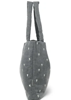 New Tasche 'Grey Denim Mom-Bag' Hearts Kinder Taschen & Rucksäcke|Wickeltaschen & Wickelrucksäcke