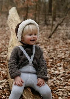 Clearance Teddy-Strumpfhose mit Trägern mit Fuß Alle Accessoires|Strumpfhosen & Socken